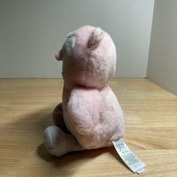 Just One You by Carter's For You Rattle Pink and White Owl Plush. Pre-Owned - Picture 5 of 9
